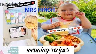 MRS HINCH I Ronnie Weaning recipes ideas #weaningrecipe #firsttimemom #firsttimemum