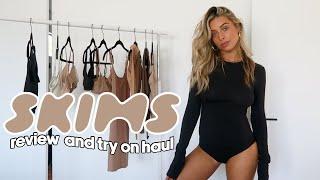 SKIMS: Is it worth the hype? Try on Haul and Review | Delaney Childs