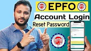 How To Login EPFO Member Portal || PF Account Login Kaise Kare || PF Account Forgot Password ||