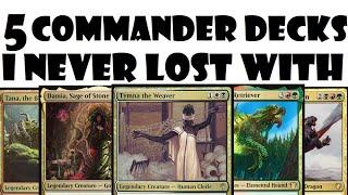 5 Commander Decks I Never Lost With (And Then Took Apart)