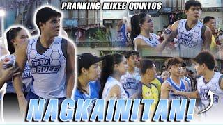 PRANKING MIKEE QUINTOS AND FAMILY! Nag Kainitan Ang Celebrities Sa Basketball!
