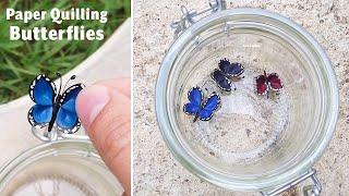  Paper Quilling Butterflies - DIY Crafts