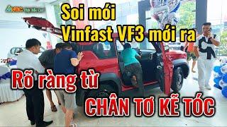 VINFAST VF3 | Đánh giá chi tiết vinfast vf3 khi mắt thấy tay sờ em nó ngày đầu giao xe