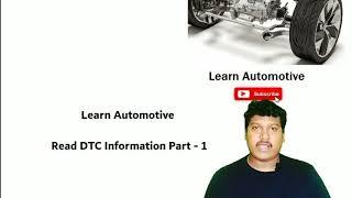 Read DTC Information | Part - 1 | Unified Diagnostics Service | UDS Protocol | Learn Automotive