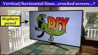 How to replace TV screen/panel - DIY Samsung/LG/Sony/Vizio