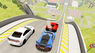 Big Ramp Jumps with Expensive Cars 1 Hour Compilation - BeamNG Drive Crashes #beamng #beamngcrashes