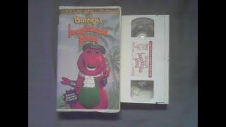 Barney's Imagination Island 1994 VHS