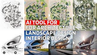 A Compact AI Tool for Architecture, Landscape and Interior Design