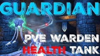 GUARDIAN - PvE Warden Tank Build (Healthy Healing) | ESO Greymoor