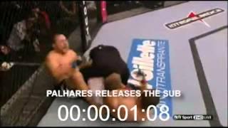 Palhares vs Pierce Submission with Timecode