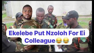 Ekelebe Put Nzoloh For Ei Colleague.