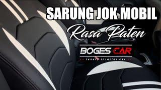 dtail hasil pasang sarung jok mobil ALL NEW TERIOS/ Rush Berkualitas