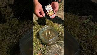 Survival Skills: Emergency Waterproof Matches for Extreme Conditions. #survival #camping #lifehacks