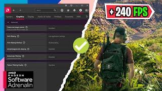 Best AMD Graphics Card Settings for Gaming (AMD Adrenalin Guide!)