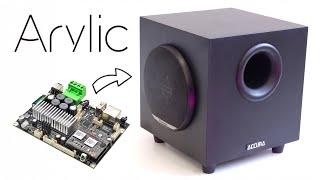 Upgrade and Restoration of Old Subwoofer using Arylic 100W Stereo Online Stream Amplifier Module