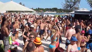 Rovinj salsa festival 2015, Amarin beach party, sat.27.jun.2015 - song: Oye como va