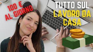 LAVORARE DA CASA per guadagnare 100 euro al giorno: 11 Lavori da casa, Partita Iva + File Gratuito