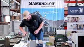 Highlight on Diamond Kote LP® SmartSide® trim and siding