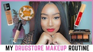 GRWM: My Drugstore Makeup Routine| Everyday Makeup Routine| Makeup for Black Women