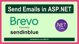 Send Emails in ASP.NET Web Application Using Sendinblue / Brevo API