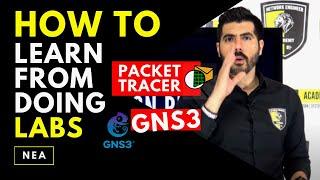 HOW TO learn from LABS [PACKET TRACER] and [GNS3] and avoid BIG MISTAKE