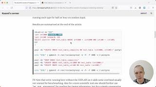 5mins of Postgres E48: Benchmarking multi column, covering and hash indexes in Postgres