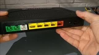 A look at the Technicolor DGA0122 / DWA0120 WiFi Router