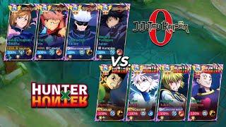 HUNTER x HUNTER vs. JUJUTSU KAISEN!! Battle of Famous YouTubers! (INTENSE MATCH‼️)