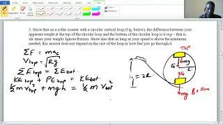 A Roller Coaster with a Circular Vertical loop [ +260971736280]