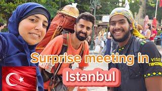 Surprise meeting in Istanbul ️ !!woman solo traveller