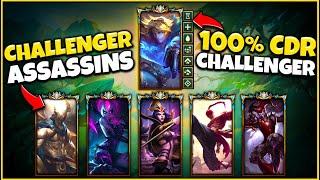 5 Challenger Assassins vs. 1 ADC With 100% CDR (1v5)