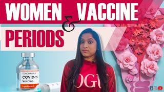 DO PERIODS HAVE AN  AFFECT ON VACCINE ? MENSTRUATION FACT CHECK VIDEO