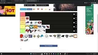 THIS IS MY NFL 2023-2024 SEASON  Predictions Tier List!!!!!!