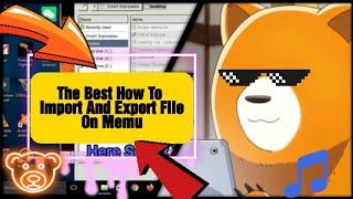 How to Import and Export File on memu Android Emulator   HD