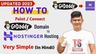 How to Connect GoDaddy Domain with Hostinger Hosting ? | Point GoDaddy Domain to Hostinger Hosting