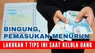 Bingung karena PEMASUKAN MENURUN, lakukan 7 tips berikut saat kelola uang