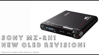 Sony MZ-RH1 MiniDisc Recorder Hi-MD NetMD New OLED Replacements Rev E  for Easier Installation!