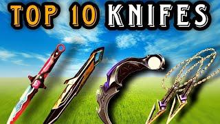 The Ultimate Top 10 Valorant Knife Skins