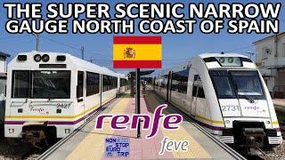 LA SUPER ESCÉNICA VÍA ESTRECHA COSTA NORTE DE ESPAÑA / RENFE FEVE RESEÑA