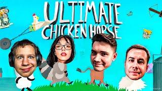 ШАДОУКЕК ИГРАЕТ в ULTIMATE CHICKEN HORSE со СТРИМЕРАМИ | БАЙ ОВЛ, ЛИКС, КВИКХАНТИК | SHADOWKEK