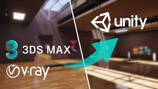 Vray 3ds max to Unity engine automatic scene converter. First release.