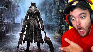 WORLD RECORD "BLOODBORNE" SPEEDRUN... WTF!!!