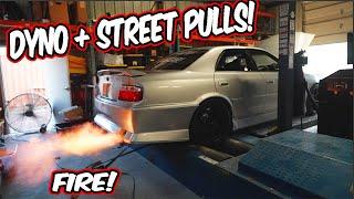 Turbo JZX-100 Chaser Makes Some Smooth Power On The Dyno!