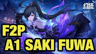 F2P | A1 Saki Fuwa | Bygone floor 308 gameplay