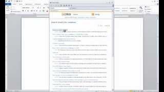 How to Use Microsoft Word 2010 Online Help