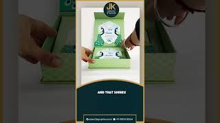 Magnificent Wedding Invitation Cards by JK Graphics Systems #shorts