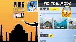 How to fix TDM Mode In Pubg Mobile Lite | How to play TDM In Pubg Lite