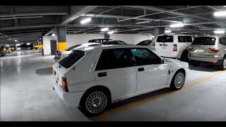 JDM Car Auctions - Picking up a Lancia Integrale Evoluzione 2 & Driving Around Inside Auction