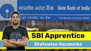 SBI APPRENTICE 2020 STATE WISE VACANCIES | SBI APPRENTICE RECRUITMENT 2020 | SBI APPRENTICE VACANCY