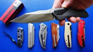 Брендовый, доступный, красивый, полуавтоматический нож! Kershaw Collateral